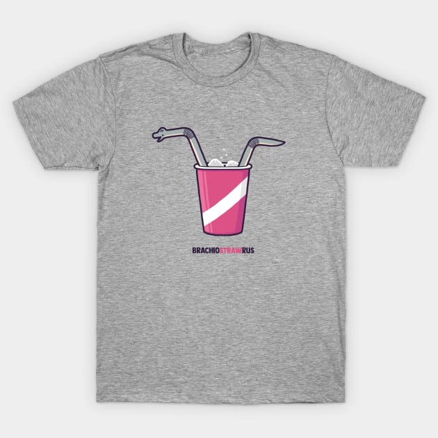 Dinostraw T-Shirt by Randyotter